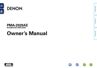 Denon PMA-2020AE-Owners-Manual 